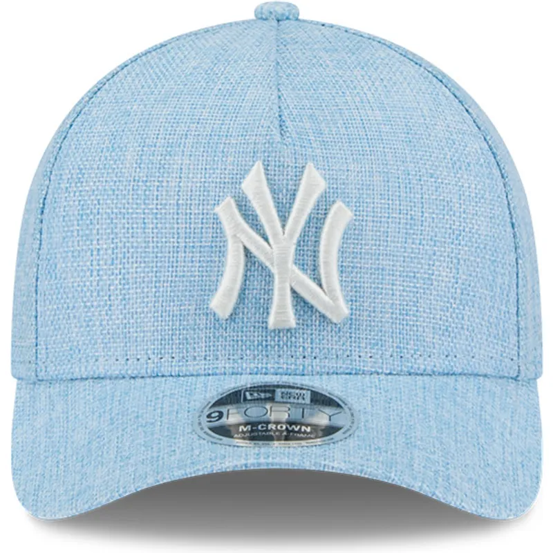 cepice-zaoblena-modra-snapback-9forty-m-crown-a-frame-cotton-weave-new-york-yankees-mlb-new-era