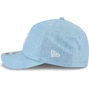 cepice-zaoblena-modra-snapback-9forty-m-crown-a-frame-cotton-weave-new-york-yankees-mlb-new-era