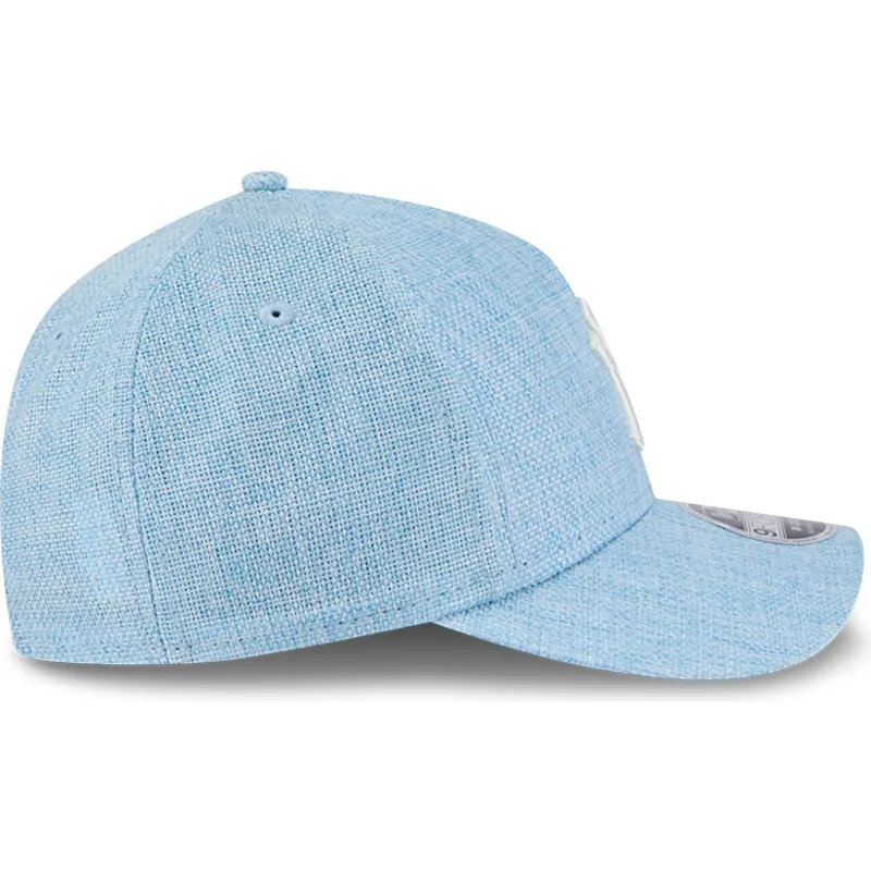 cepice-zaoblena-modra-snapback-9forty-m-crown-a-frame-cotton-weave-new-york-yankees-mlb-new-era