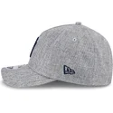 new-era-curved-brim-navy-blue-logo-9forty-m-crown-a-frame-cotton-weave-new-york-yankees-mlb-grey-snapback-cap