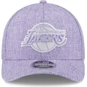 cepice-zaoblena-fialova-snapback-9forty-m-crown-a-frame-cotton-weave-los-angeles-lakers-nba-new-era