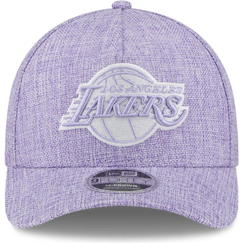 cepice-zaoblena-fialova-snapback-9forty-m-crown-a-frame-cotton-weave-los-angeles-lakers-nba-new-era