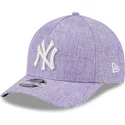 violett-bojd-skarm-snapback-keps-9forty-m-crown-a-frame-cotton-weave-new-york-yankees-mlb-fran-new-era