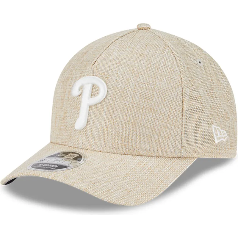 cepice-zaoblena-bezova-snapback-9forty-m-crown-a-frame-cotton-weave-philadelphia-phillies-mlb-new-era