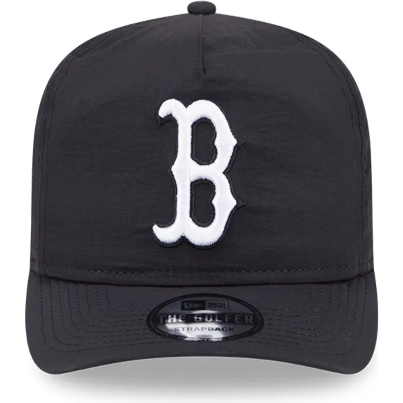 cepice-zaoblena-cerna-nastavitelny-golfer-everyday-nylon-boston-red-sox-mlb-new-era cepice-zaoblena-cerna-nastavitelny-golfer-everyday-nylon-boston-red-sox-mlb-new-era