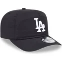 schwarze-verstellbare-curved-cap-golfer-everyday-nylon-der-los-angeles-dodgers-mlb-von-new-era