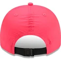 rosa-verstellbare-gebogene-kappe-golfer-everyday-nylon-von-chicago-bulls-nba-von-new-era