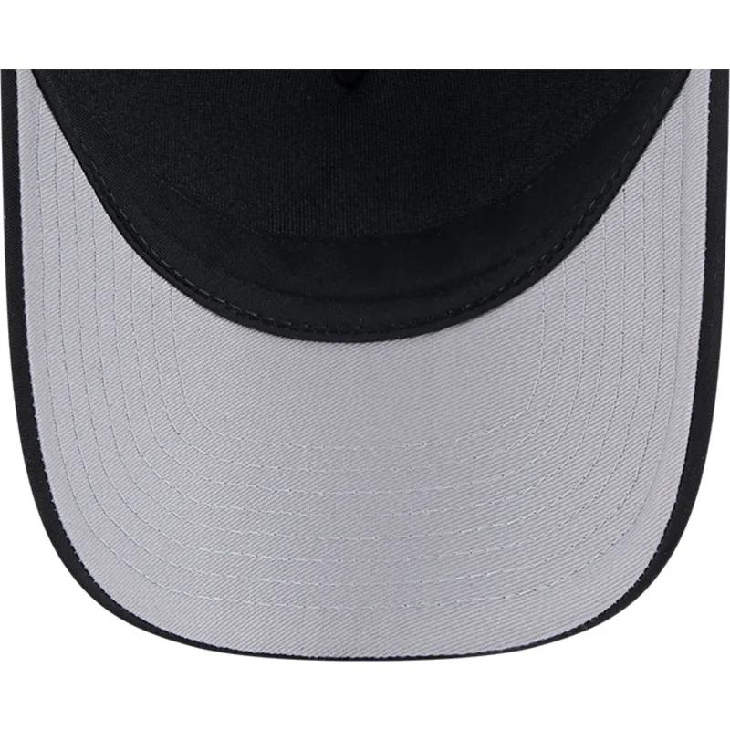 svart-trucker-keps-9forty-m-crown-a-frame-gradient-raceway-los-angeles-dodgers-mlb-fran-new-era