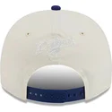 weisse-und-blaue-gebogene-snapback-kappe-golfer-team-scribble-der-los-angeles-dodgers-mlb-von-new-era