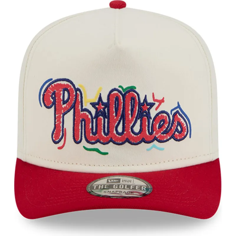 cepice-zaoblena-cervena-snapback-golfer-team-scribble-philadelphia-phillies-mlb-new-era cepice-zaoblena-cervena-snapback-golfer-team-scribble-philadelphia-phillies-mlb-new-era