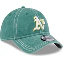 cepice-zaoblena-zelena-nastavitelny-9twenty-washed-contrast-oakland-athletics-mlb-new-era