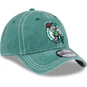 boston-celtics-nba-new-era-9twenty-verstellbare-grune-gewaschene-kontrast-cap