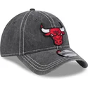 chicago-bulls-nba-9twenty-washed-contrast-verstellbare-graue-kappe-von-new-era