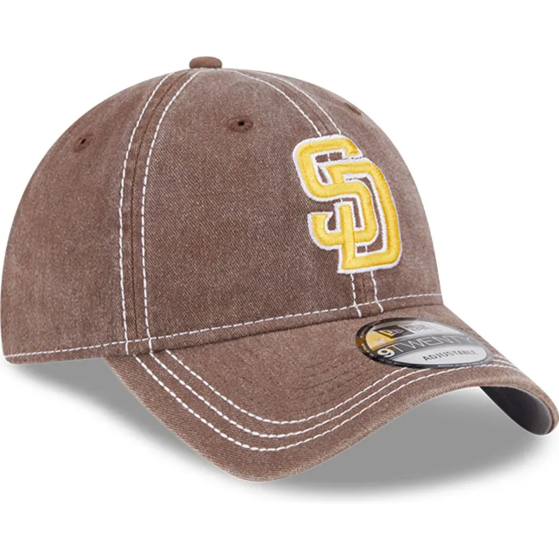 cepice-zaoblena-hneda-nastavitelny-9twenty-washed-contrast-san-diego-padres-mlb-new-era