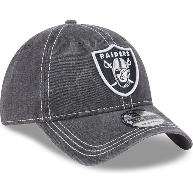 cepice-zaoblena-seda-nastavitelny-9twenty-washed-contrast-las-vegas-raiders-nfl-new-era