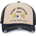 von-dutch-crew20-beige-svart-och-bla-truckerkeps