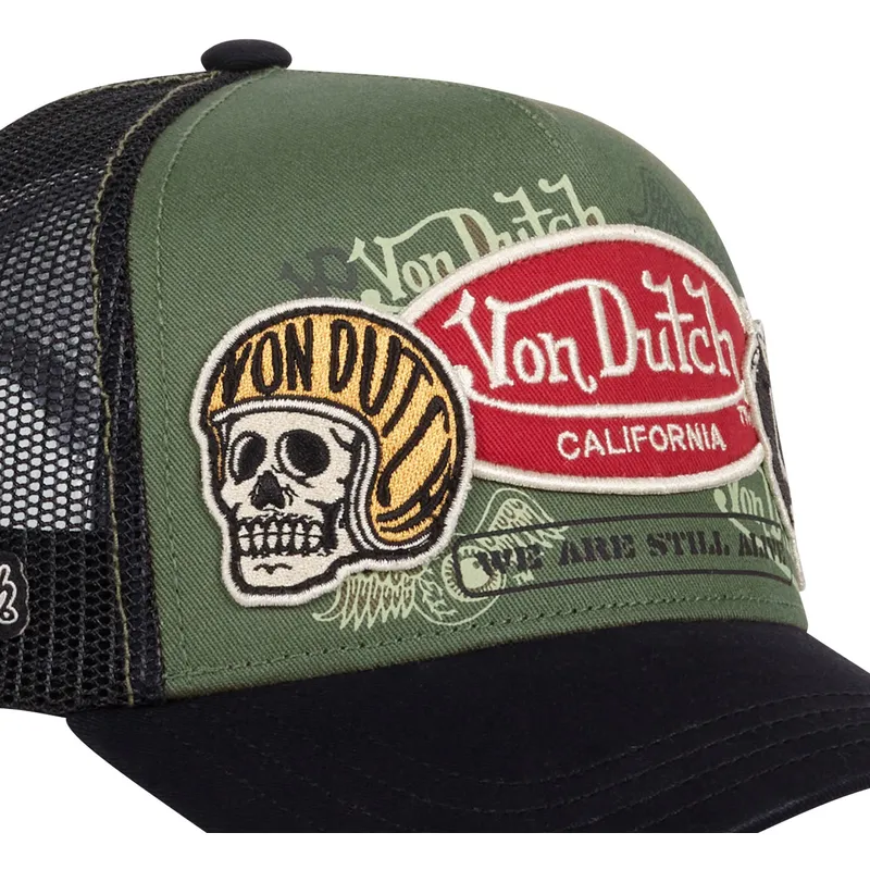 cap-zaoblena-green-snapback-von-dutch