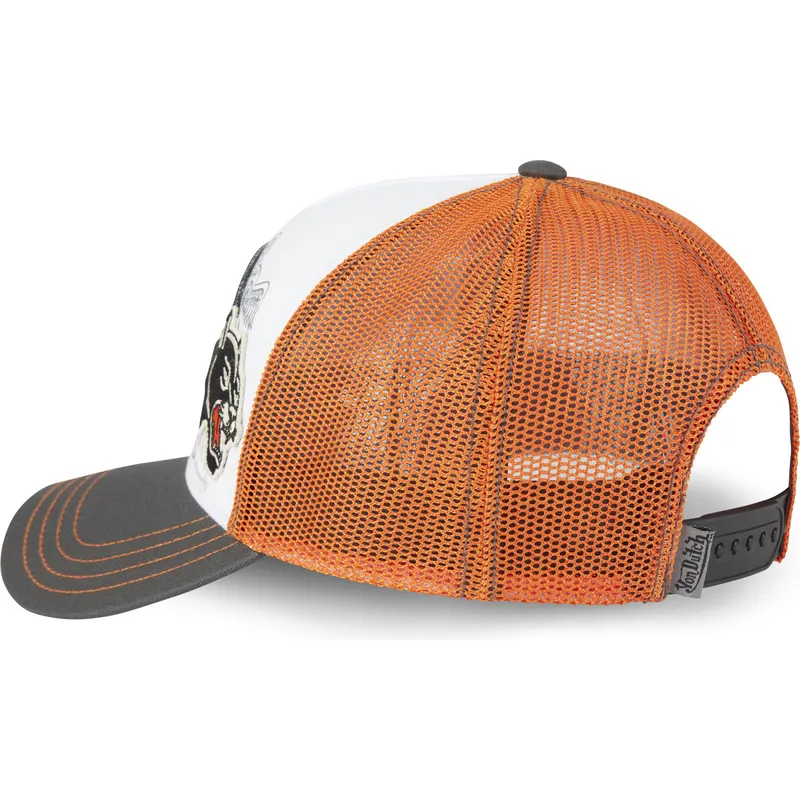 weisse-orangefarbene-und-graue-trucker-kappe-patches06-von-von-dutch