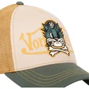 von-dutch-pir-cb-beige-och-gron-truckerkeps