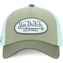cepice-zaoblena-zelena-snapback-terry03-von-dutch