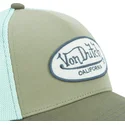 cepice-zaoblena-zelena-snapback-terry03-von-dutch