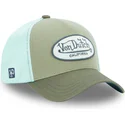 cepice-zaoblena-zelena-snapback-terry03-von-dutch