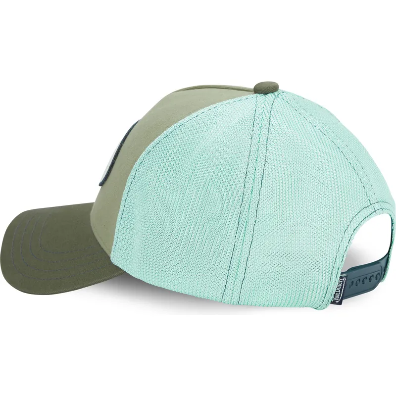 cepice-zaoblena-zelena-snapback-terry03-von-dutch