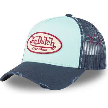 Von Dutch USED 01 Blue Trucker Hat