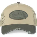 von-dutch-trucker-cap-beige-und-grun-used-02