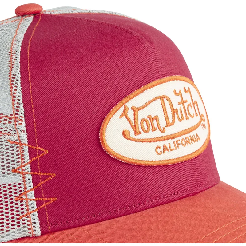 cepice-zaoblena-cervena-snapback-used-04-von-dutch