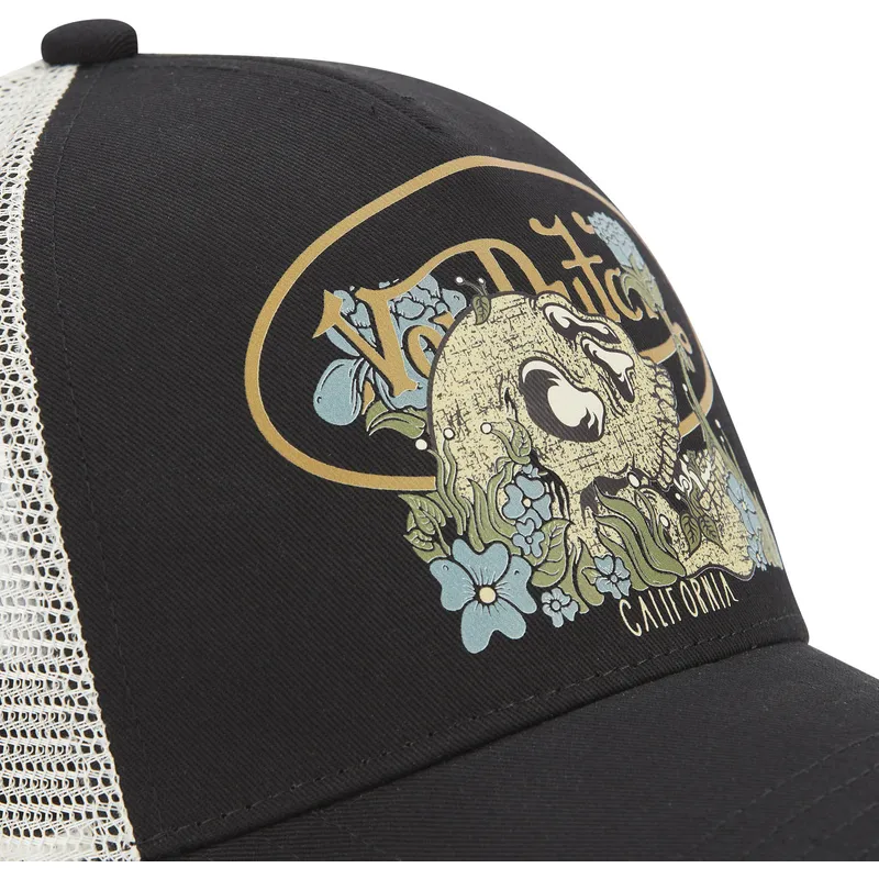 cepice-zaoblena-cerna-snapback-vege-von-dutch