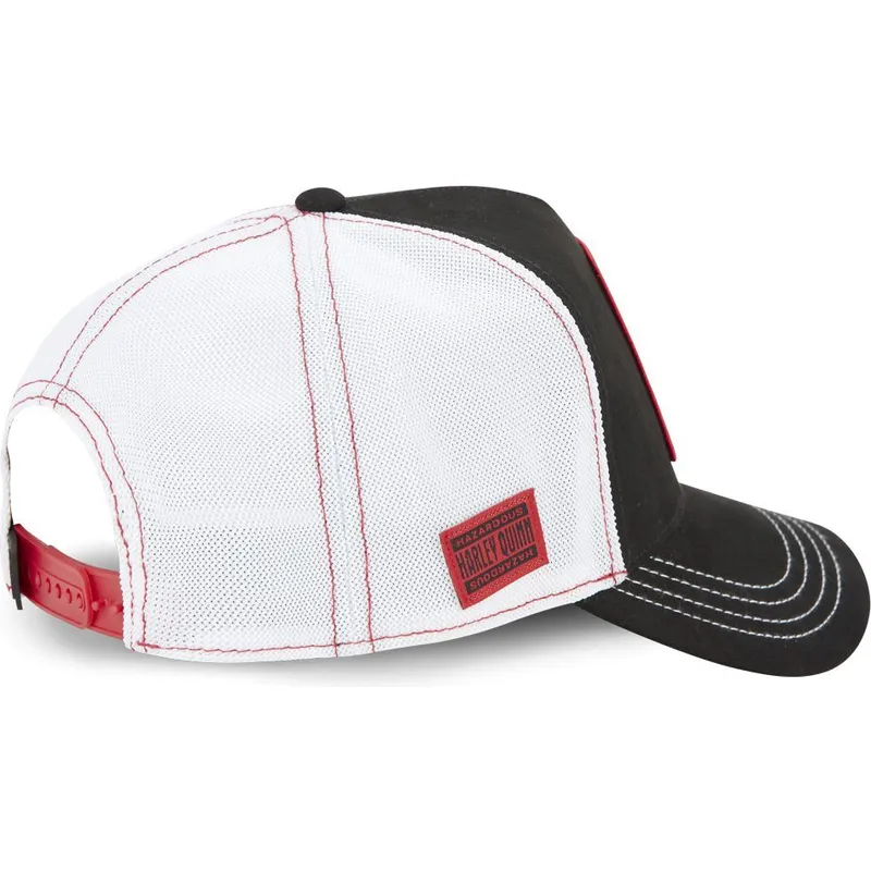 cepice-zaoblena-cerna-snapback-dc8-que-harley-quinn-dc-comics-capslab cepice-zaoblena-cerna-snapback-dc8-que-harley-quinn-dc-comics-capslab