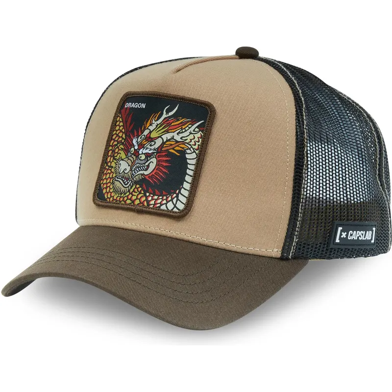 trucker-cap-braun-drache-dra-beasts-von-capslab