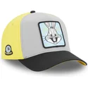 gorra-curve-grau-gelb-und-schwarz-snapback-bugs-bunny-loo11-bep1-looney-tunes-von-capslab