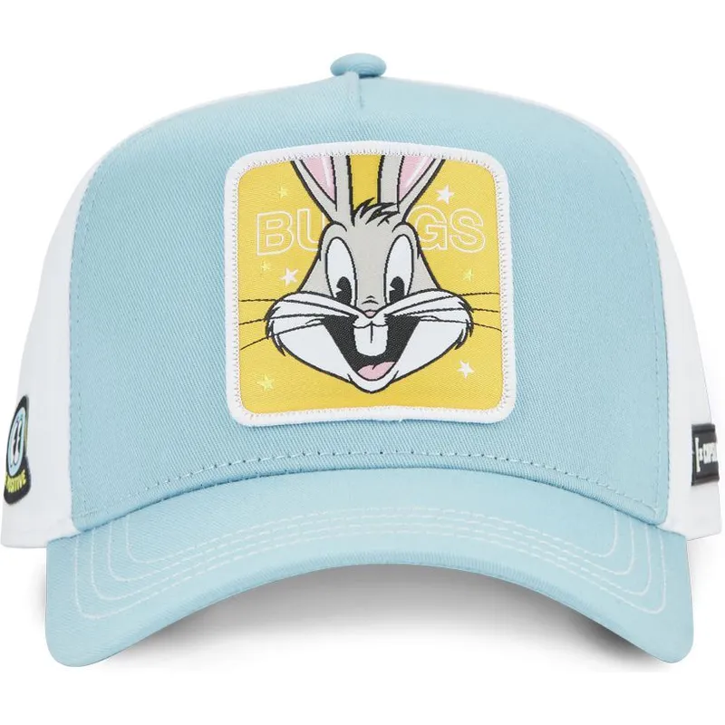 trucker-cap-blau-und-weiss-snapback-bugs-bunny-loo11-bep2-looney-tunes-von-capslab