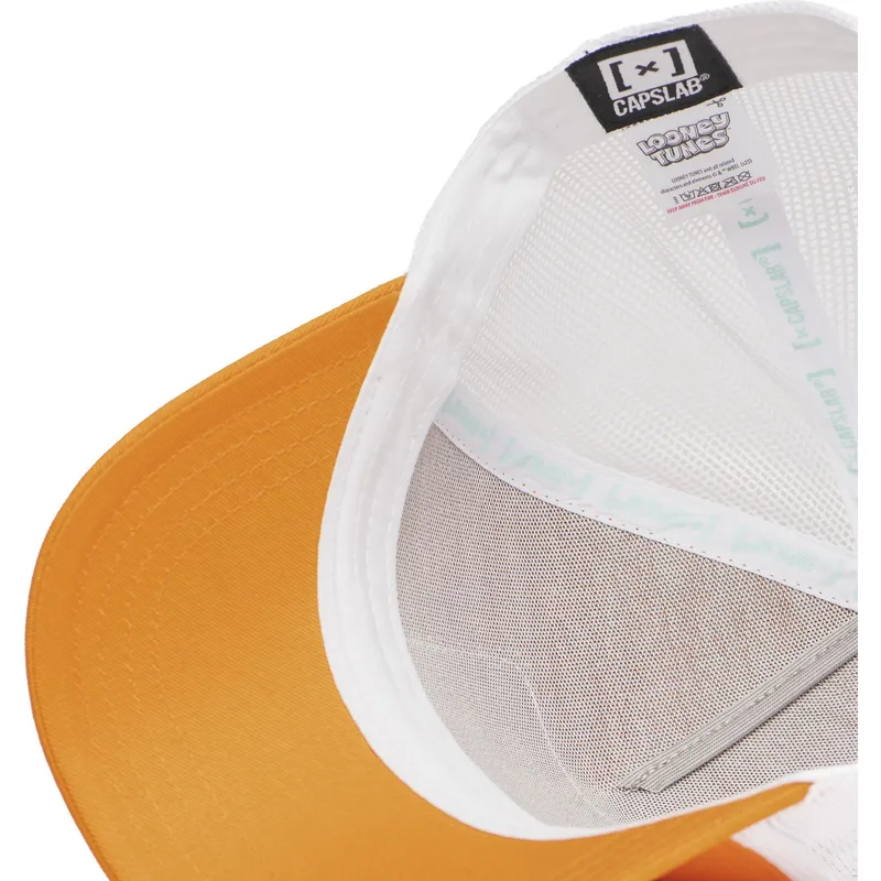 trucker-cap-orange-und-weiss-bugs-bunny-loo11-bug2-looney-tunes-von-capslab
