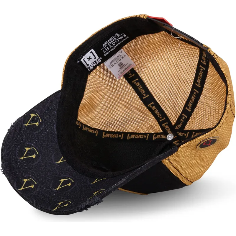 cepice-zaoblena-zadne-zvire-cerna-snapback-fujibayashi-naoe-nao2-assassins-creed-fujibayashi-naoe-assassin-s-creed-capslab