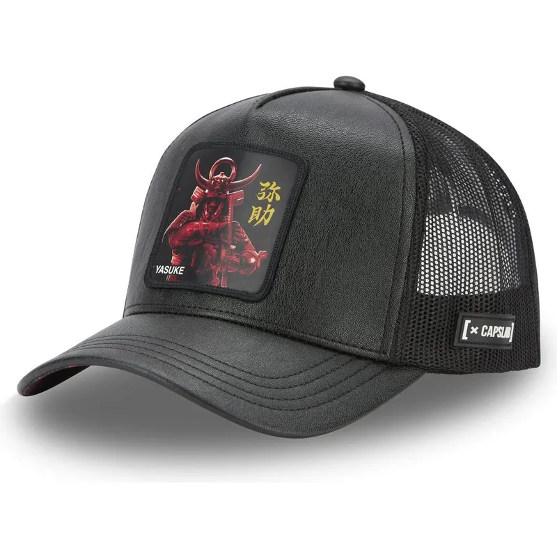 schwarze-trucker-cap-yasuke-yas-assassin-s-creed-von-capslab