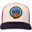 djinns-peace-pizza-food-beige-rot-und-blau-gebogene-snapback-kappe-fur-kinder