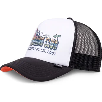 Čepice zaoblená černá snapback Do Nothing Club HFT DNC SunDown Djinns
