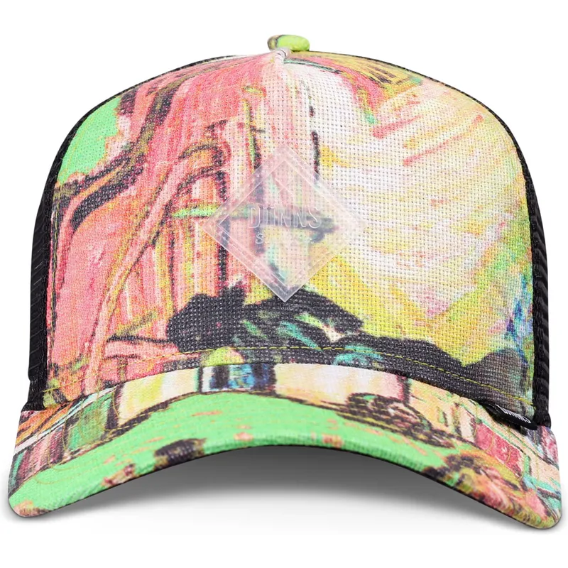 mehrfarbige-trucker-cap-hft-painting-von-djinns