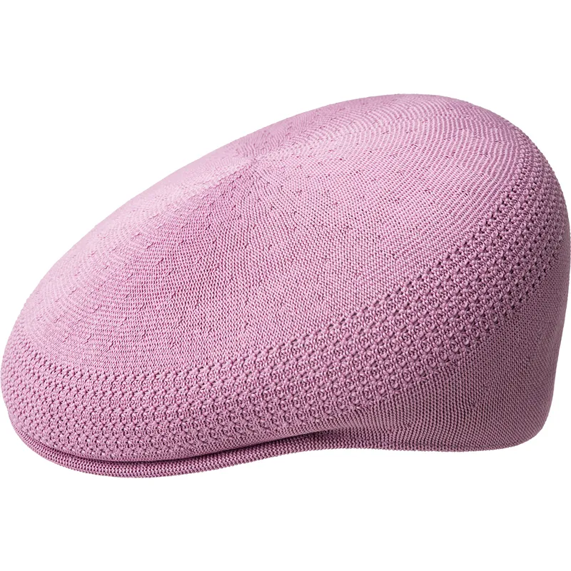 kangol-tropic-504-ventair-peony-pink-pink-flat-cap