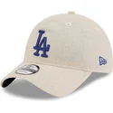 cepice-zaoblena-bezova-nastavitelny-9twenty-linen-spring-training-fan-pack-2025-los-angeles-dodgers-mlb-new-era