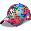 new-era-new-york-yankees-mlb-9twenty-spots-spring-training-fan-pack-2025-verstellbare-mehrfarbige-damen-kappe