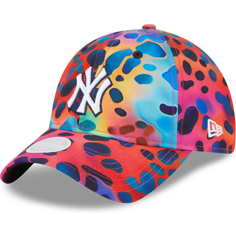 cepice-zaoblena-vicebarevna-nastavitelny-9twenty-spots-spring-training-fan-pack-2025-new-york-yankees-mlb-new-era