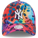 new-era-new-york-yankees-mlb-9twenty-spots-spring-training-fan-pack-2025-verstellbare-mehrfarbige-damen-kappe