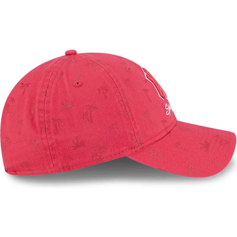cepice-zaoblena-ruzova-nastavitelny-9twenty-pattern-spring-training-fan-pack-2025-new-york-yankees-mlb-new-era