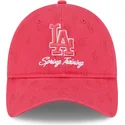 cepice-zaoblena-ruzova-nastavitelny-9twenty-pattern-spring-training-fan-pack-2025-los-angeles-dodgers-mlb-new-era