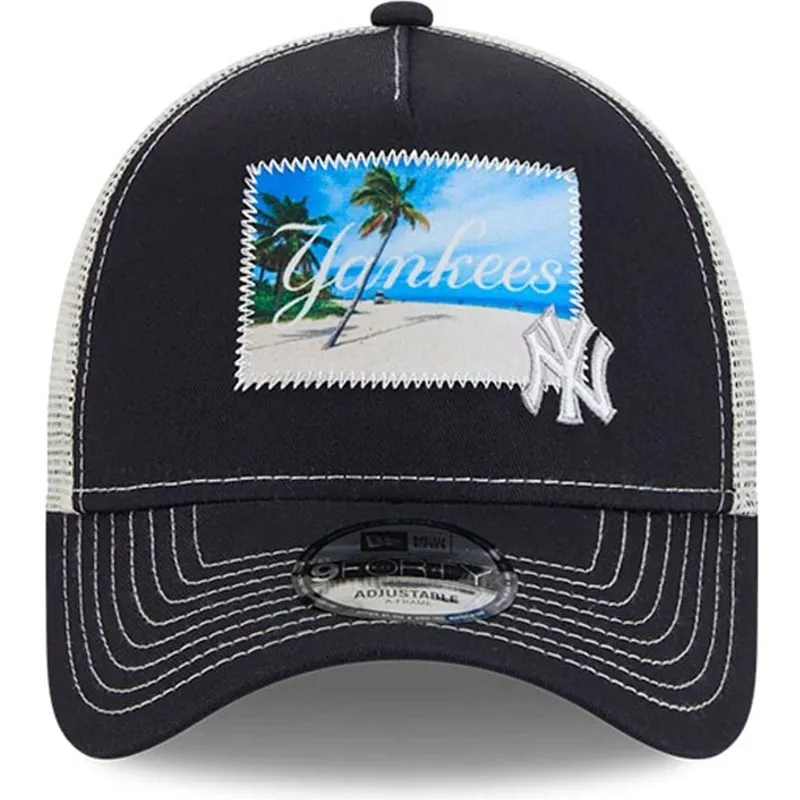 cepice-zaoblena-namornicka-modra-snapback-9forty-a-frame-patch-spring-training-fan-pack-2025-new-york-yankees-mlb-new-era