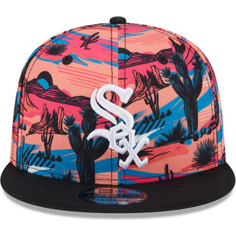 cepice-rovna-vicebarevna-snapback-9fifty-printed-spring-training-fan-pack-2025-chicago-white-sox-mlb-new-era